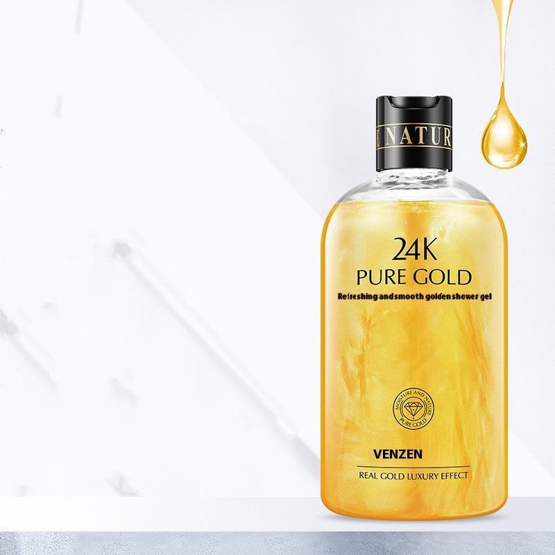 24k clean foam gold body wash - 