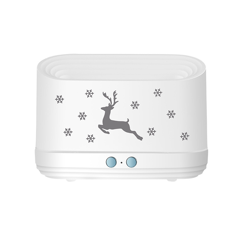 elk flame humidifier diffuser mute household atmosphere lamp - 