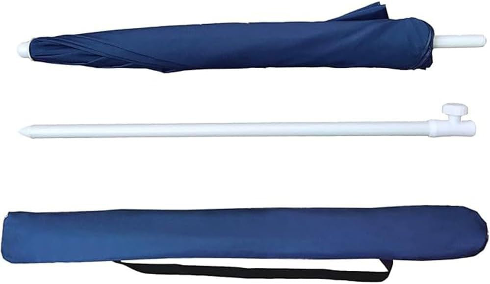 6ft portable picnic outdoor canopy sunshade beach umbrella with tilt function small patio umbrella upf 50 protection gar