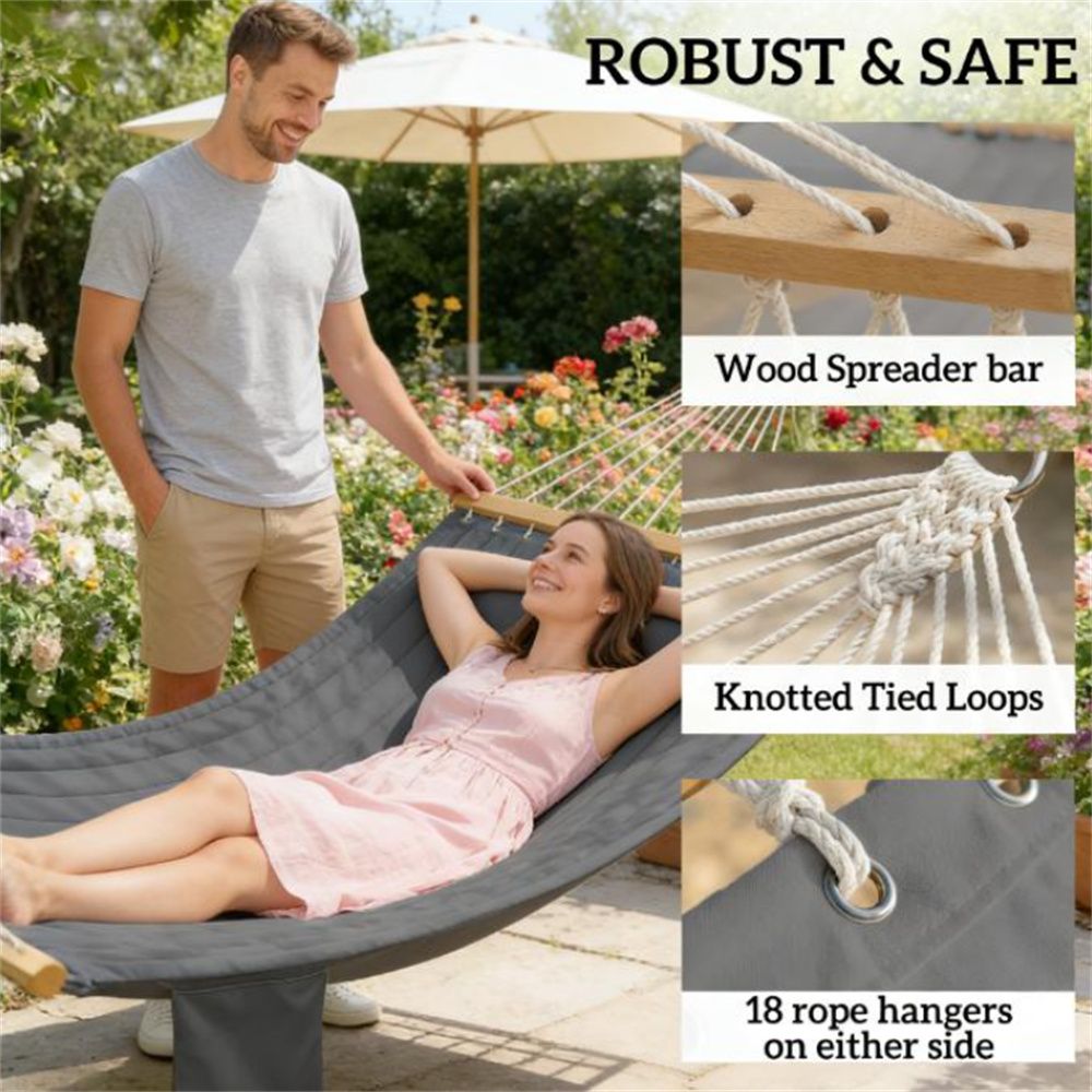 outdoor hammock double hammock outdoor swing 1 - 