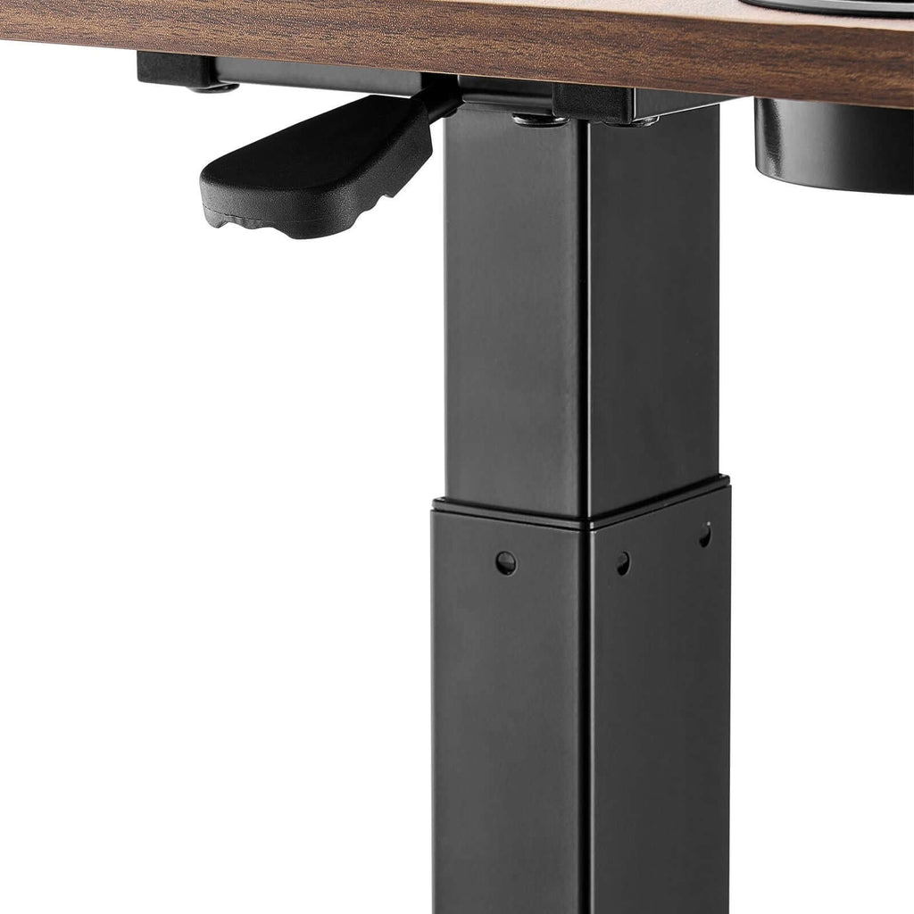 portable overbed desk with height angle adjustments rolling laptop table with cup holder for study work - 
