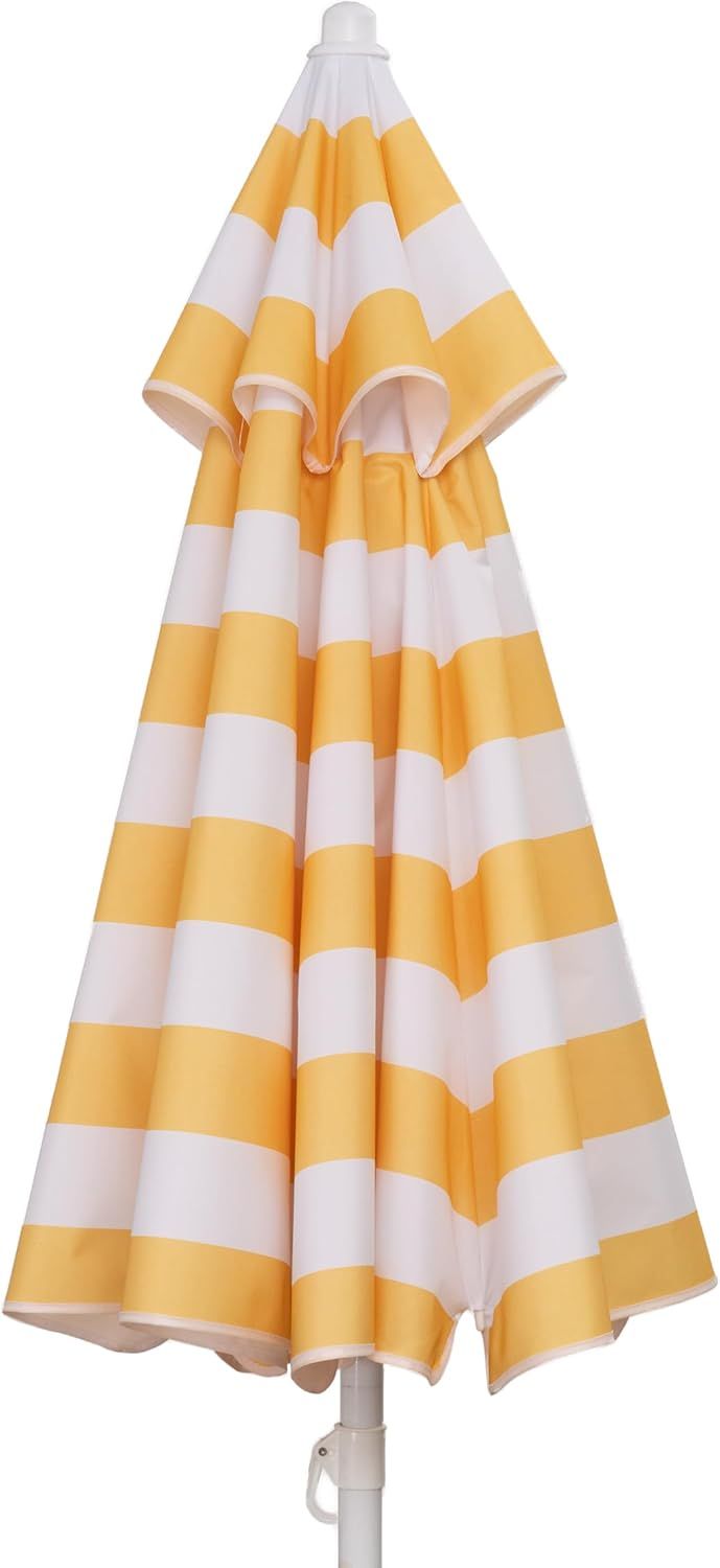 5 5 ft portable beach umbrella lightweight uv protection sunshade with tilt pole carry bag outdoor canopy umbrella for b