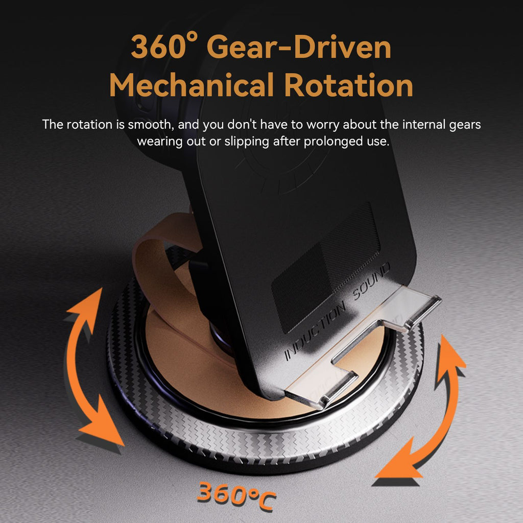 cell phone stand with instant wireless induction bluetooth speaker no bluetooth pairing needed 1 second connection hd su