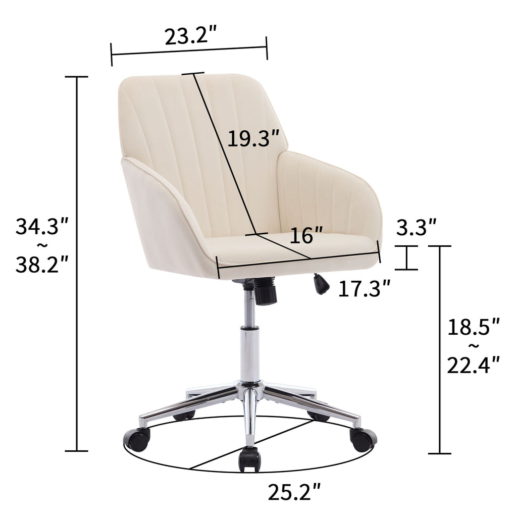 ergonomic ty adjustable office chair swivel design for ultimate comfort in home office - 