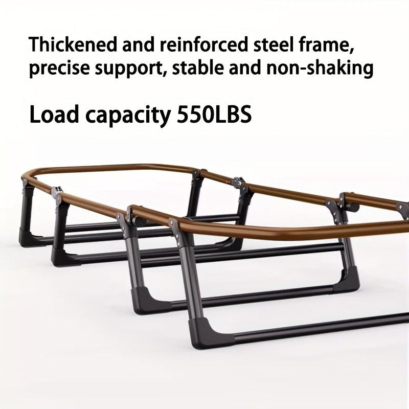 1 pack american style patio folding bed outdoor patio furniture comfortable ergonomic single recliner patio chaise foldi