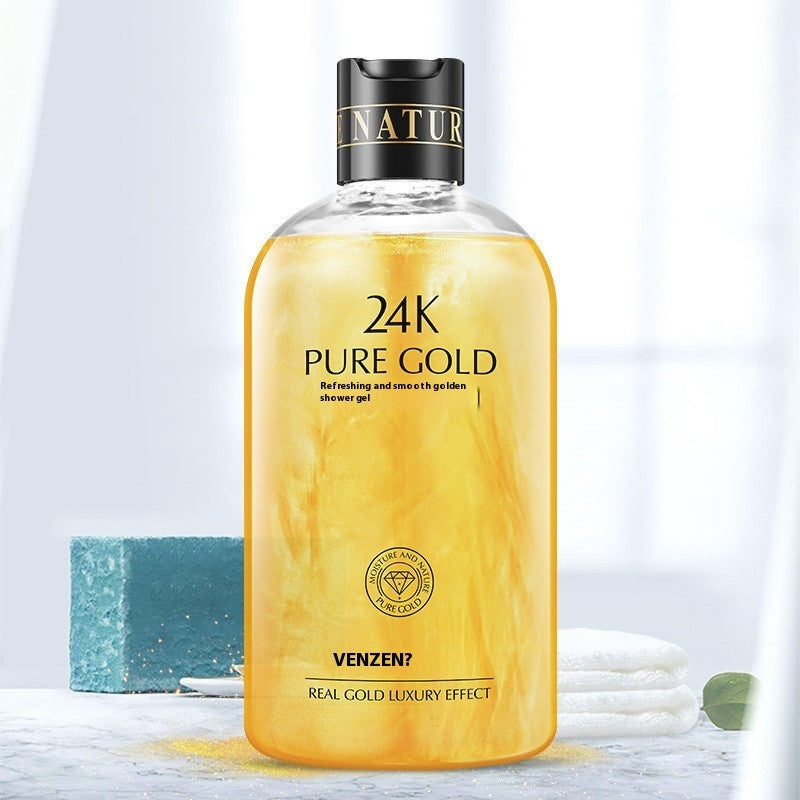24k clean foam gold body wash - 
